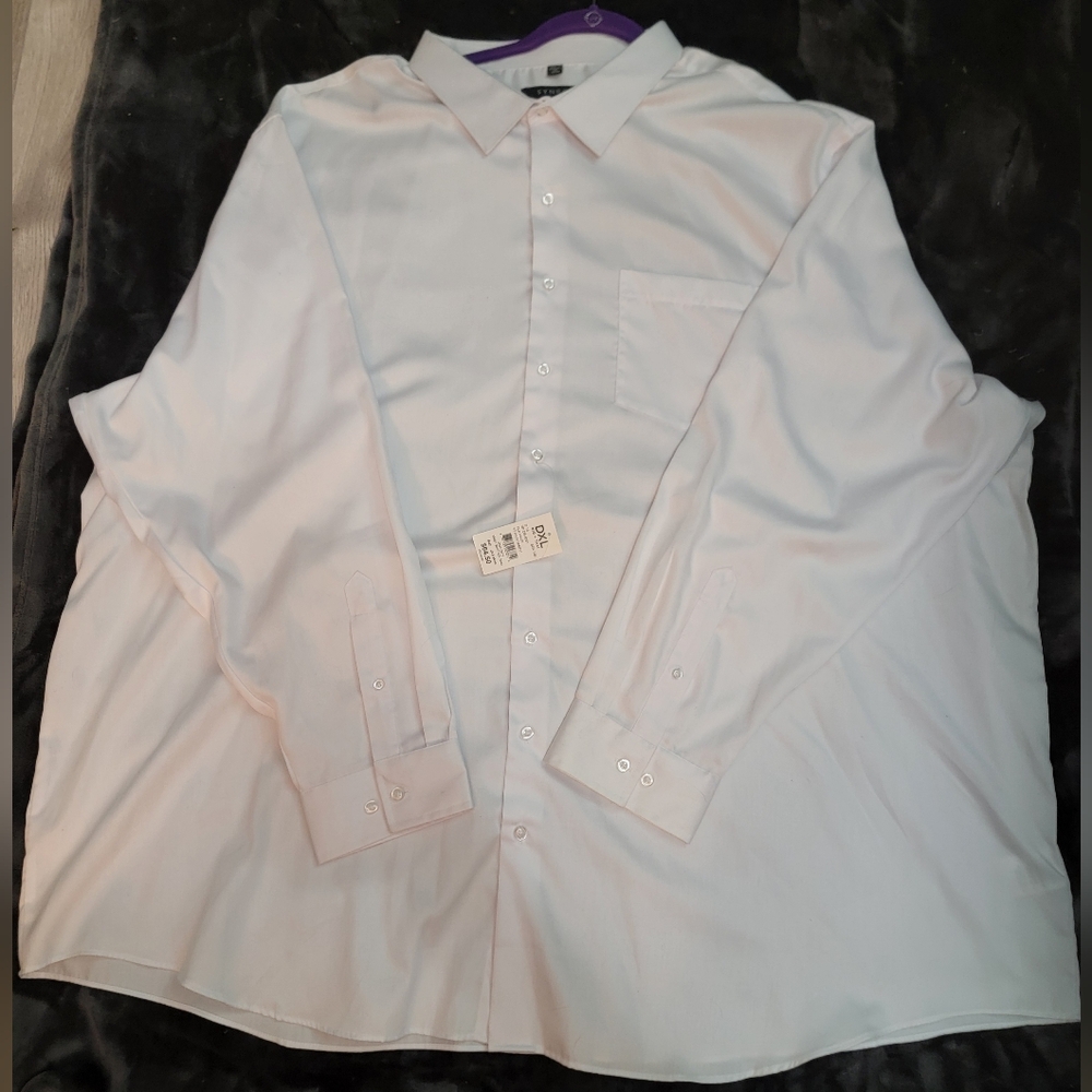 DXL Mens Big & Tall Dress Shirt Neck Size 22.  39/40